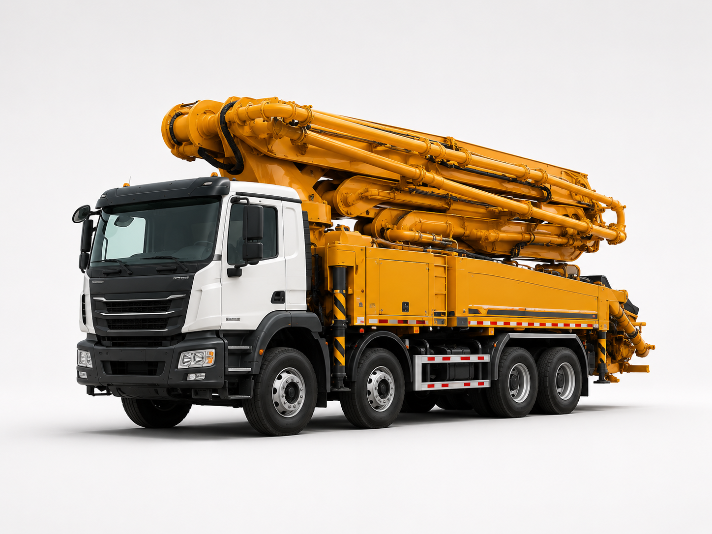 Camion pompe à béton